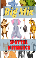 Big Mix - Spot the difference: Here is a wonderful full-colour spot the difference book for children that will make a great stocking-filler, Christmas present, or affordable gift 