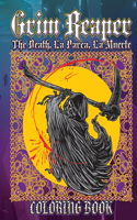 Grim Reaper The Death, La Parca, La Muerte Coloring Book