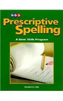 Prescriptive Spelling, Student Edition Book A: (PRESCRIPTIVE SPELLING)