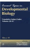 Cumulative Subject Index, Volumes 20-41