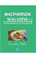 Macpherson Magazine Chef's - Receta Boloñesa vegana de lentejas
