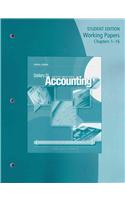 Century 21 Accounting General Journal Working Papers: Chapters 1-16