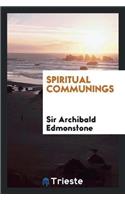 Spiritual Communings