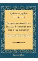 Preparing American Indian Students for the 21st Century: Hearing of the Committee on Labor and Human Resources United States Senate, One Hundred Third Congress First Session on S. 1150; To Improve Learning and Teaching by Providing a National Frame