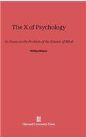 X of Psychology