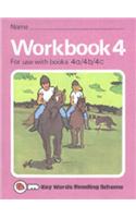 Key Words Reading Scheme: Workbk. 4 