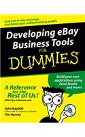 Developing eBay Business Tools For Dummies