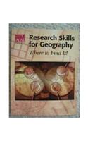 Research Skills for Geography Worktext, Consumable