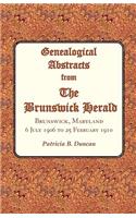Genealogical Abstracts from the Brunswick Herald, Brunswick, Maryland