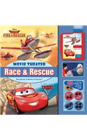 Disney Race & Rescue: Movie Theater Storybook & Movie Projector