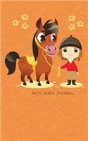 Boys Horse Journal