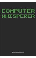 Computer Whisperer Programmer Notebook