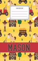 Composition Book Mason