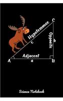 Hypotemoose Adjacent Opposite Science Notebook
