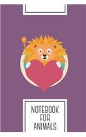 Notebook for Animals