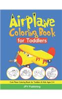 Airplane Coloring Book for Toddlers