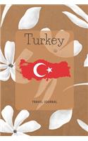 Turkey Travel Journal: A Guided Travel Journal. 6 x 9 Vacation Diary With Prompts, Packing List, And Other Helpful Tools. Great Travel Book For Adults, Kids, And Teens.