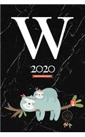 2020 Sloth Tribe Diary Planner