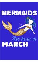 Mermaids Are Born In March: Dream Journal Tracker