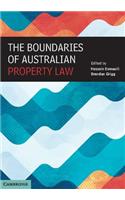 Boundaries of Australian Property Law