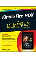 Kindle Fire HDX for Dummies