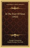 At The Foot Of Sinai (1922)