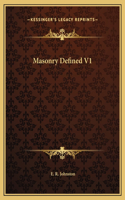 Masonry Defined V1