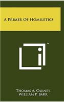 Primer of Homiletics