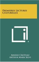 Premieres Lectures Culturelles