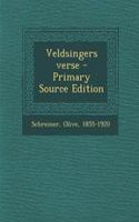 Veldsingers Verse - Primary Source Edition: (English)