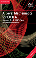 Level Mathematics for OCR a Student Book 1 (As/Year 1) with Cambridge Elevate Edition (2 Years)