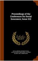 Proceedings of the Conference On Social Insurance, Issue 212