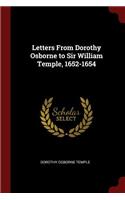 Letters from Dorothy Osborne to Sir William Temple, 1652-1654