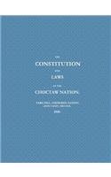 Constitution and Laws of the Choctaw Nation (1840)