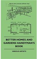Better Homes And Gardens Handyman's Book
