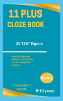 11 Plus Cloze Book