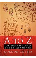 A to Z of Dreams and Their Meanings