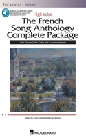 French Song Anthology Complete Package - High Voice Book/Online Audio