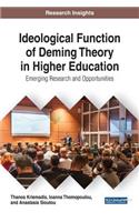 Ideological Function of Deming Theory in Higher Education