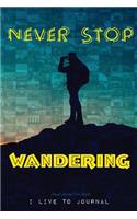 Never Stop Wandering