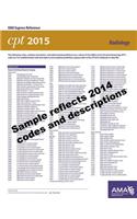 CPT 2015 Express Reference Coding Card: Radiology