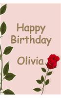 Happy Birthday Olivia
