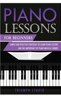 Piano Lessons for Beginners