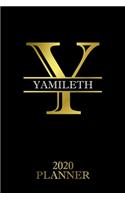 Yamileth: 2020 Planner - Personalised Name Organizer - Plan Days, Set Goals & Get Stuff Done (6x9, 175 Pages)