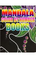 Mandala Color by Number Books: Kids and Adults