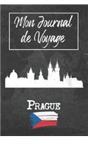 Mon Journal de Voyage Prague: 6x9 Carnet de voyage I Journal de voyage avec instructions, Checklists et Bucketlists, cadeau parfait pour votre séjour à Prague (République Tchèque