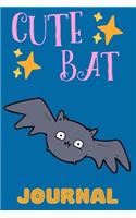 Cute Bat Journal