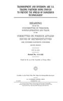 Transshipment and diversion