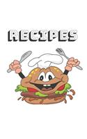 Recipes: Holiday Recipes Book Journal to Write In Your Favourite Recipes and Meals