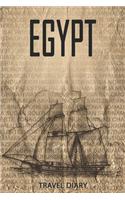 Egypt Travel Diary: Travel and vacation diary for Egypt. A logbook with important pre-made pages and many free sites for your travel memories. For a present, notebook o